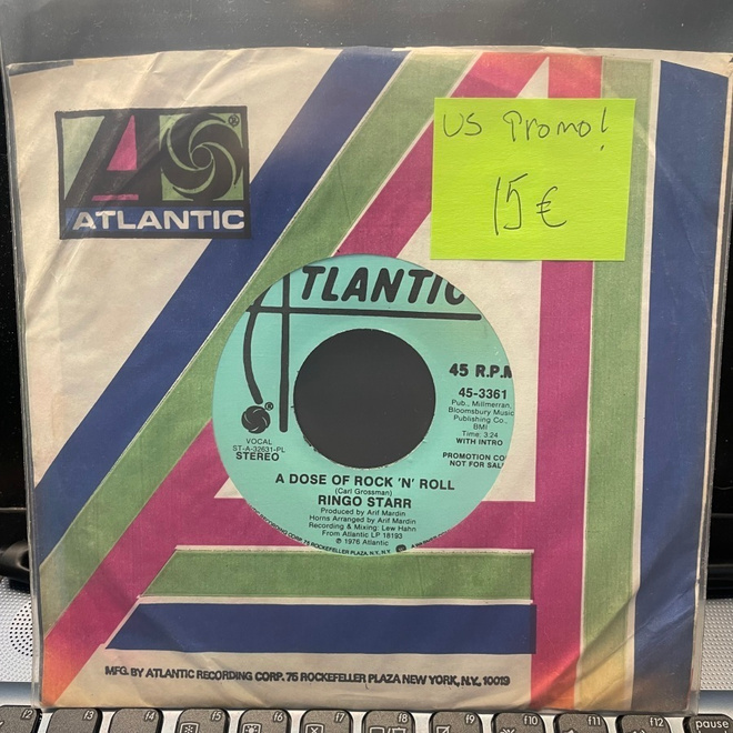 RINGO STARR - A Dose Of Rock ’N’ Roll 7” single (US Promo)