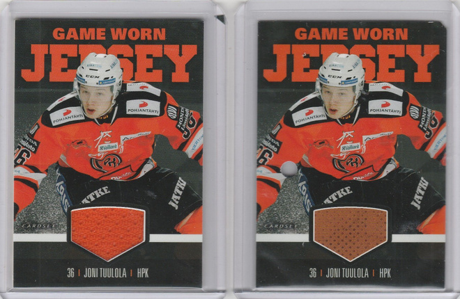 2016/17 Cardset Jersey Joni Tuulola / HPK