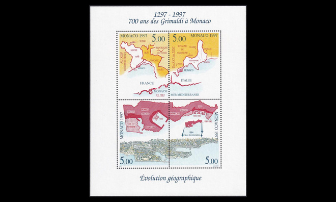 Monaco 2380-3BL73 ** Ruhtinaskunnan aluekehitys (1997)