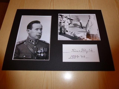 Simo Häyhä valokuvat A4 paspis