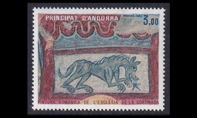 Andorra Fr 326 ** Uskonnollista taidetta (1982)