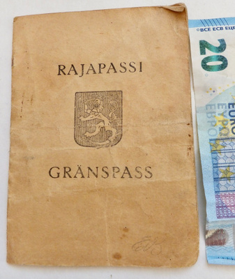 VANHA Rajapassi 1943 Lappi Muonio