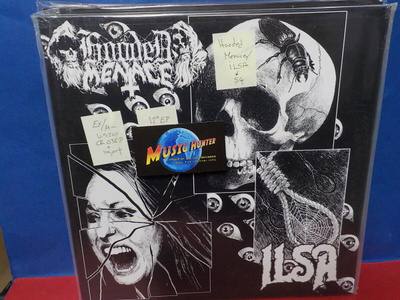 Hooded Menace / Ilsa S/T EX/M- 12'' EP