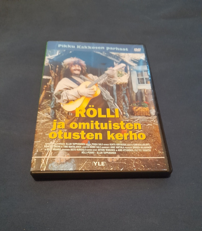 Rölli ja omituisten otusten kerho dvd