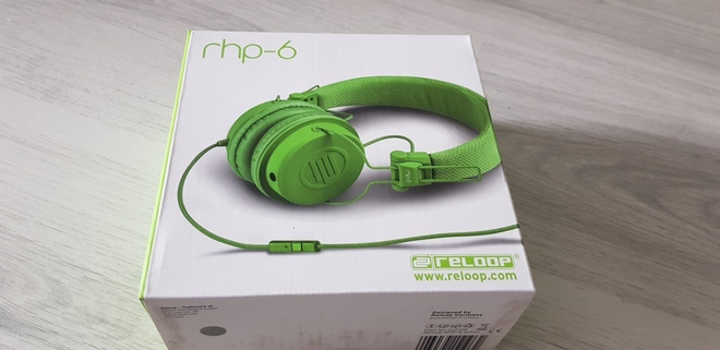 Reloop RHP-6 limenvihreät Kuulokkeet