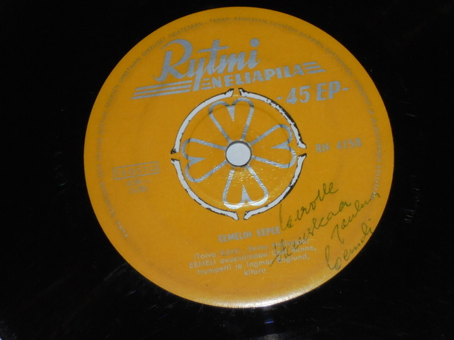 7" EEMELI - Eemelin Eepee - single nimmari !! 1957 VG+