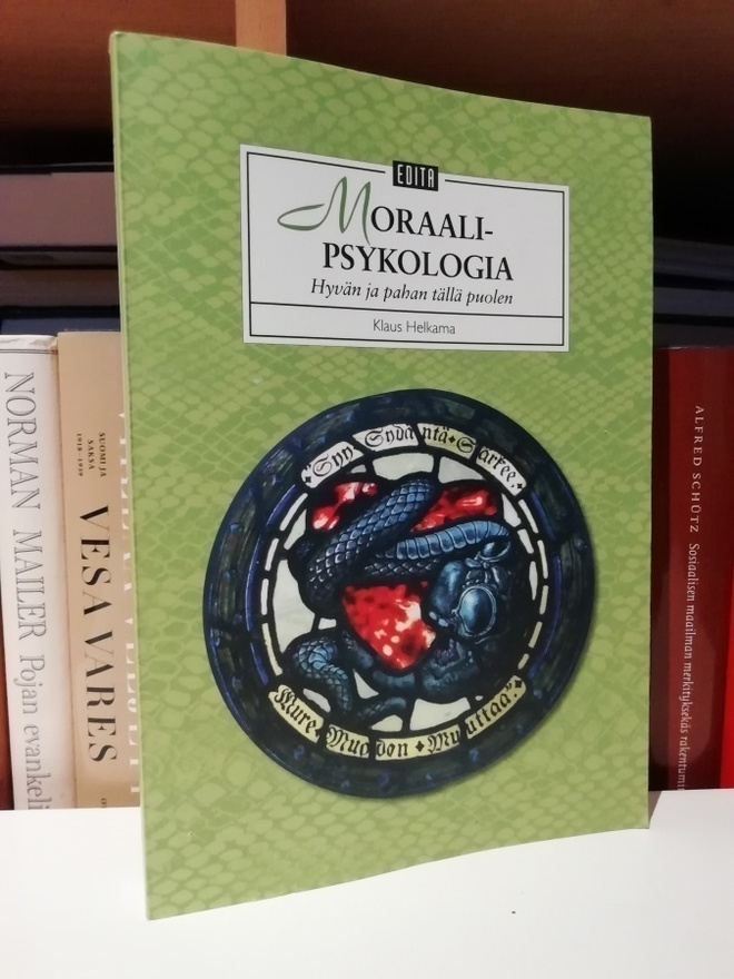 Moraalipsykologia - Klaus Helkama - 1.p.Uusi