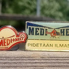 Mediheli ja Ilmari - 3 Pinssiä. Hyväkuntoiset. Halkaisija - - pikkukuva 3