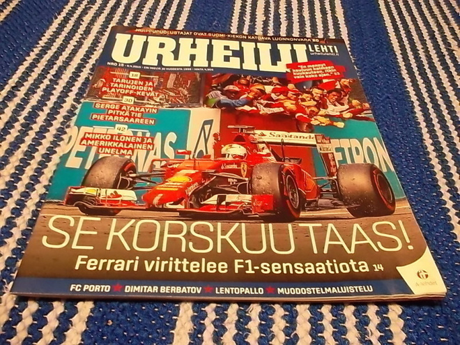 URHEILULEHTI 15/2015  9.4.2015
