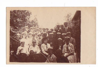 VANHA Postikortti Ylivieska 1919