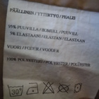 Tyttöjen ns sametti takki (S) MOS- patina vaalea oranssi - pikkukuva 3