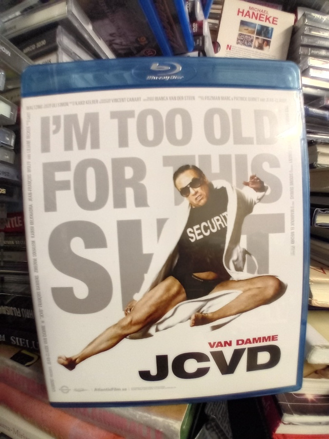 Blu-ray JCVD (  Van Damme ) SIS POSTIKULU