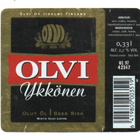 OLVI OY IISALMI. Ykkönen I Beer Etiketti - pikkukuva 1