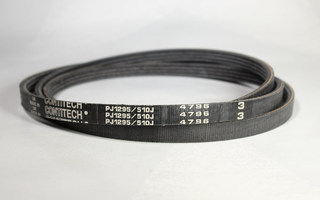 Pesukoneen/kuivausrummun hihna 1295 J4 POLY-V