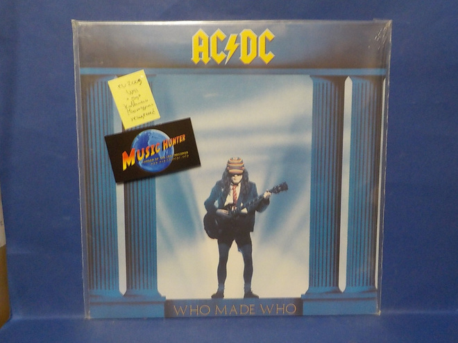 AC/DC - WHO MADE WHO EU 2009 UUSI REMASTERED LP