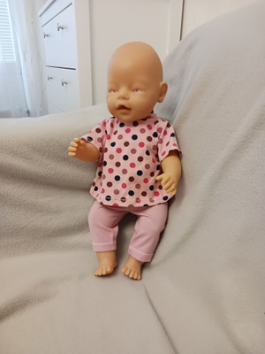 Pusero ja housut baby born nukelle