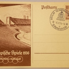 Berliinin olympialaiset 1936 Saksa ehiöt kisaleimalla - pikkukuva 1