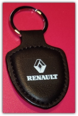 Pieni nahkainen Renault avaimenperä