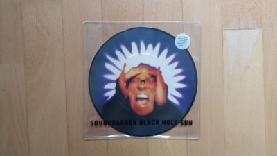 SOUNDGARDEN : Black Hole Sun 7" (Kuvalevy)