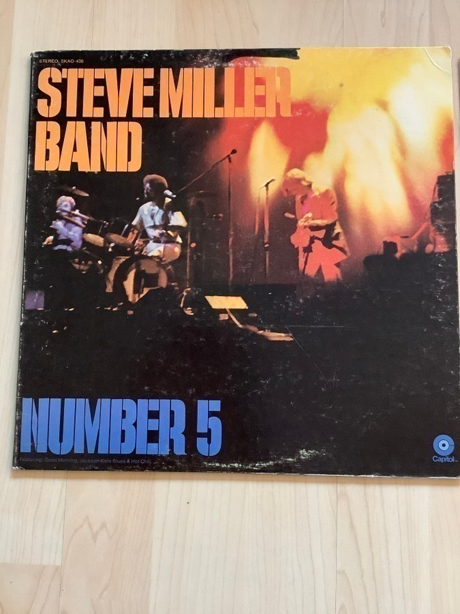 STEVE MILLER BAND:NUMBER 5   (USA)  Gatefold