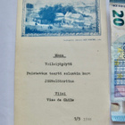 VANHA Ruokalista Menu Paljon Nimmareita Takana 1948 - pikkukuva 1