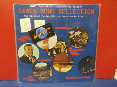 JAMES BOND COLLECTION - OST EX+/EX+ UK -72 PRESS 2LP