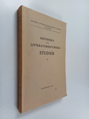 Historiska och litteraturhistoriska studier 17