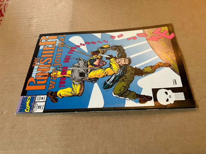 MARVEL THE PUNISHER WAR JOURNAL 38/1992 HYVÄ