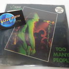 VARDIS - TOO MANY PEOPLE UK -80 PRESS EX+/EX+ 2 X 7" - pikkukuva 1