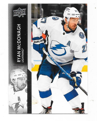 2021-22 Upper Deck #414 Ryan McDonagh , Tampa Bay Lightning
