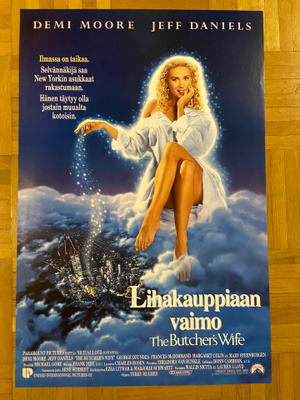 Vanha elokuvajuliste: Lihakauppiaan vaimo