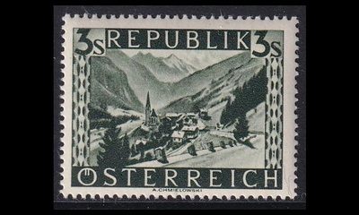 Itävalta 769_II ** Käyttösarja maisemia 3 S (1945)