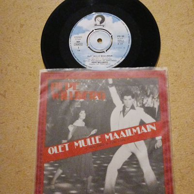 Pepe Willberg – Olet Mulle Maailmain 7" ps orig 1978 uusi