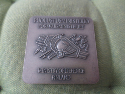 Puolustus Ministeriön Ansiomerkki Numeroitu