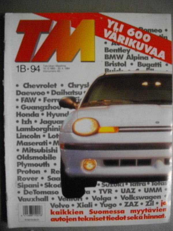 Tekniikan Maailma Nro 1B/1994 (18.3)