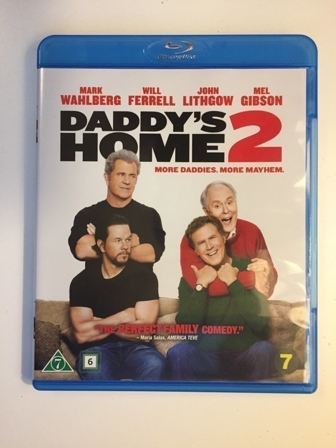 Daddy's Home 2 (Blu-ray) Mark Wahlberg ja Will Ferrell 2017