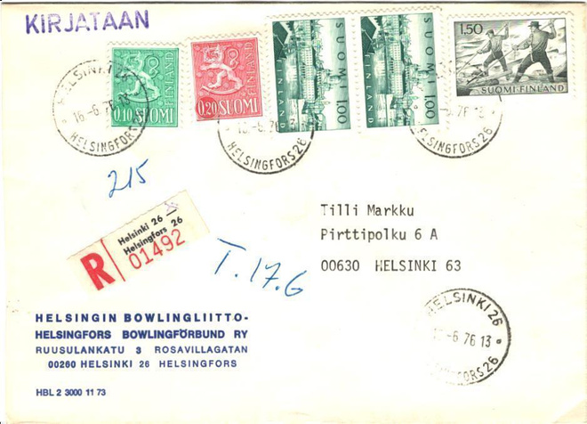 FIRMAKUORI HELSINKI BOWLINGLIITTO