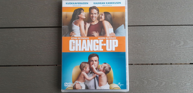 DVD: The Change-Up (Ryan Reynolds, Jason Bateman 2011) UUSI