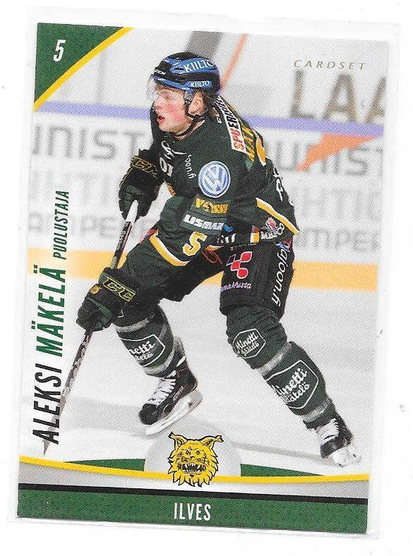 2015-16 CardSet #38 Aleksi Mäkelä Ilves