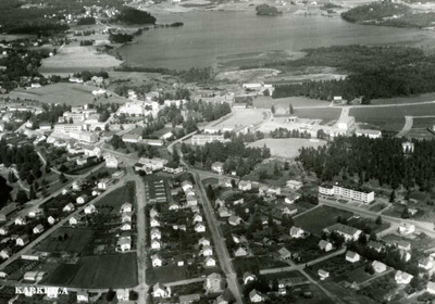 Karhumäki ilmakuva 1960-luku, Karkkila käyttämätön kortti