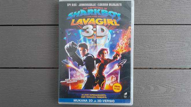 DVD: The Adventures of Sharkboy and Lavagirl 3D (2005)