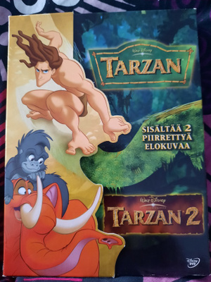 TARZAN 1 & TARZAN 2 PAHVIKOTELO 3DVD