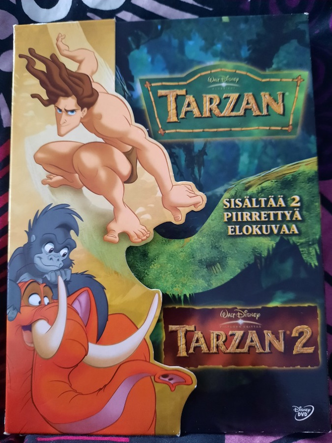 TARZAN 1 & TARZAN 2 PAHVIKOTELO 3DVD