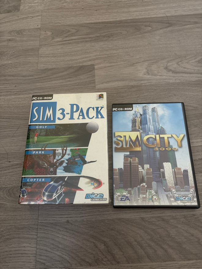 Sim City 3000 ja Sim 3-pack