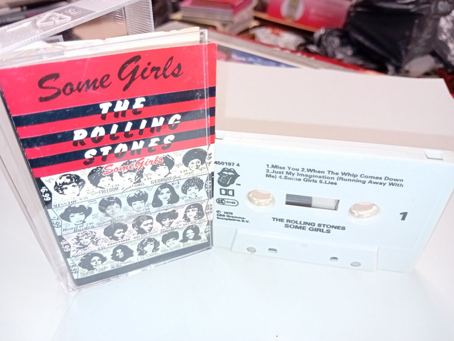 C-kasetti Rolling Stones  : Some Girls ( SIS POSTIKULU  )