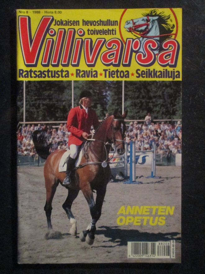 SARJAKUVALEHTI VILLIVARSA 8 / 1988