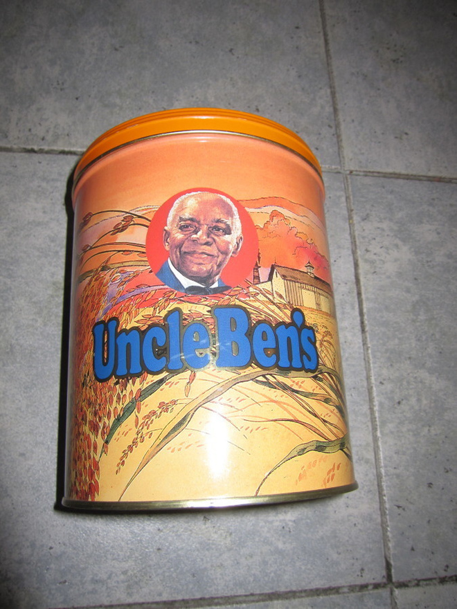 UNCLE BEN`S - peltipurkki (kielletty,poistettu kuvalla