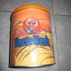 UNCLE BEN`S - peltipurkki (kielletty,poistettu kuvalla - pikkukuva 1