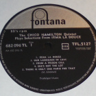 CHICO HAMILTON QUINTET  Bye Bye Birdie - Irma La Douce ~ LP - pikkukuva 3