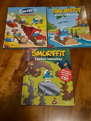 Smurffi kirjat, 3kpl (#3288)